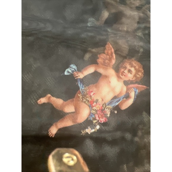 Angel Crop Sheer Shirt Junior Sexy  Large 462 - Picture 5 of 7